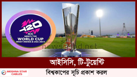 আইসিসি, টি-টুয়েন্টি বিশ্বকাপের সূচি প্রকাশ করল