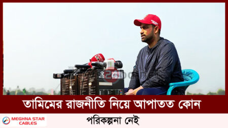 তামিমের রাজনীতি নিয়ে আপাতত কোন পরিকল্পনা নেই
