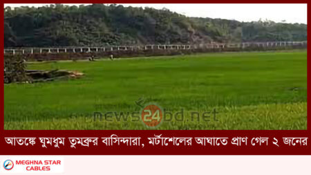 আতঙ্কে ঘুমধুম তুমব্রুর বাসিন্দারা, মর্টাশেলের আঘাতে প্রাণ গেল ২ জনের