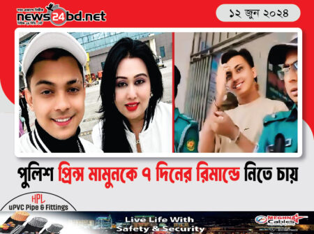 পুলিশ প্রিন্স মামুনকে ৭ দিনের রিমান্ডে নিতে চায়