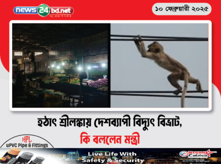 হঠাৎ শ্রীলঙ্কায় দেশব্যাপী বিদ্যুৎ বিভ্রাট, কি বললেন মন্ত্রী