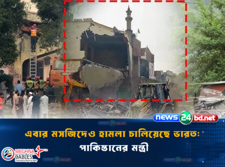 এবার মসজিদেও হামলা চালিয়েছে ভারত: পাকিস্তানের মন্ত্রী