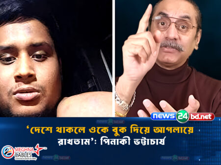 ‘দেশে থাকলে ওকে বুক দিয়ে আগলায়ে রাখতাম’: পিনাকী ভট্টাচার্য