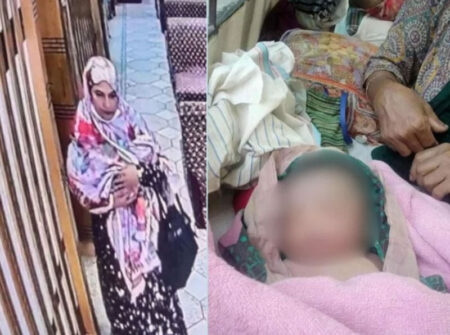 নরসিংদীতে হাসপাতাল থেকে নবজাতক চুরি, ১২ ঘণ্টা পর নবজাতক উদ্ধার