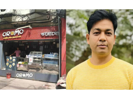 গুলশানে তালাশের সাংবাদিক মুনজুরুল করিমের কফিশপ ভাঙচুর