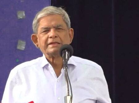 তারেক রহমান আমাদের ভবিষ্যৎ নেতা ও প্রধানমন্ত্রী : মির্জা ফখরুল