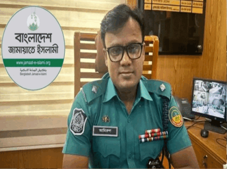 জামায়াতের আমিরের বক্তব্যে মন্তব্য, পুবাইল থানার ওসি প্রত্যাহার