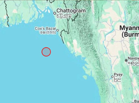 মধ্যরাতে বঙ্গোপসাগরে ভূমিকম্প, কেঁপে উঠল টেকনাফ