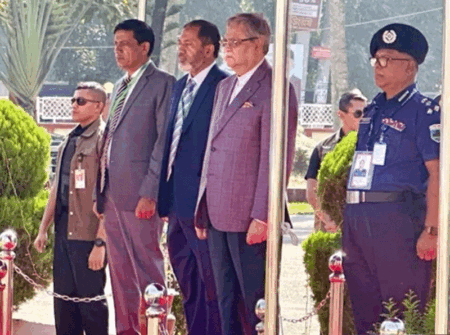 দুই দিনের সফরে পাবনায় রাষ্ট্রপতি সাহাবুদ্দিন