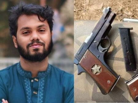 হাদিকে গুলি করা অস্ত্রের ম্যাগাজিন উদ্ধার