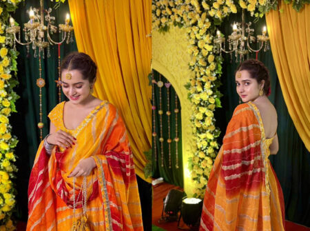 হলুদের সাজে সোশ্যাল মিডিয়ায় কেয়া পায়েল
