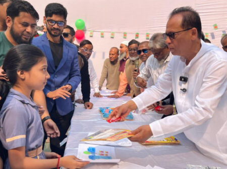 মহান বিজয় দিবস উপলক্ষে চিত্রাঙ্কন প্রতিযোগিতা অনুষ্ঠিত