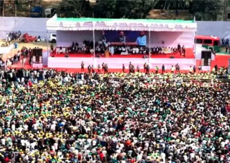 বিএনপি সিলেটে শুরু করল নির্বাচনী প্রচারণা, হাজার হাজার সমর্থকের উপস্থিতি