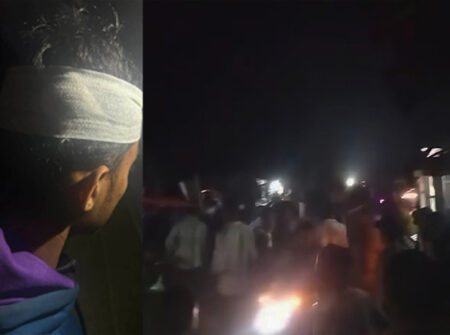 রুমিন ফারহানার সমাবেশে সমর্থকদের দুই গ্রুপের সংঘর্ষ