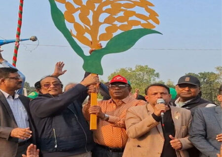 রাজবাড়ী-১: বিএনপি প্রার্থী খৈয়মের নির্বাচনী সভা, অবাধ ও সুষ্ঠু ভোটের আহ্বান