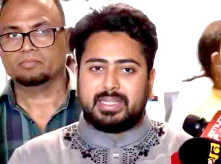 নাহিদ ইসলাম অভিযোগ: স্বরাষ্ট্রমন্ত্রী জুলাই সনদকে অবজ্ঞা করছেন