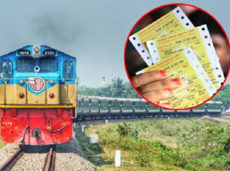 ১৩ মার্চ থেকে ঈদ ফিরতি ট্রেনের অগ্রিম টিকিট বিক্রি শুরু