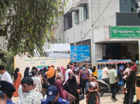 ৩০ উপজেলায় একযোগে হাম-রুবেলা টিকাদান