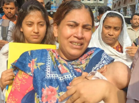 দেড় মাসের শিশুসহ যুব মহিলা লীগ নেত্রী শিল্পী বেগমের মুক্তি