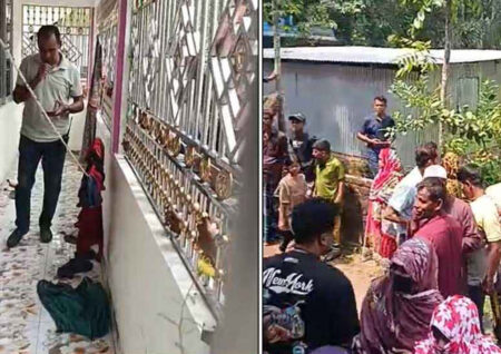 কাপাসিয়ায় ৫ জনকে গলা কেটে হত্যা, খুনির পরিচয় নিয়ে চাঞ্চল্য