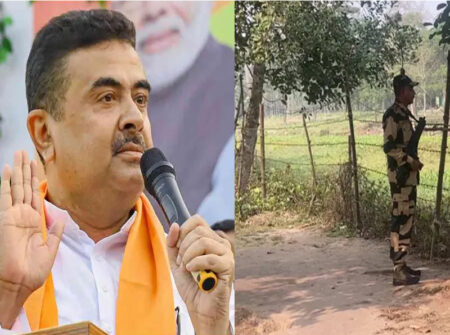 বাংলাদেশ সীমান্তে বেড়া নির্মাণে বিএসএফকে জমি দিচ্ছে পশ্চিমবঙ্গ