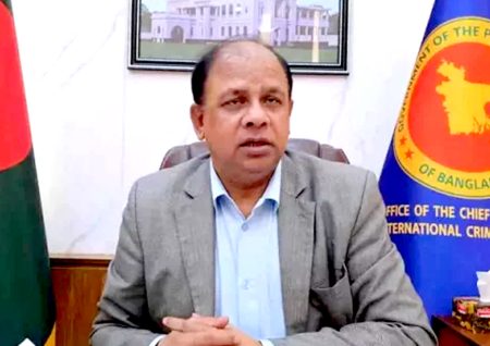 শেখ হাসিনার দেশে ফিরতে চাওয়ার ঘোষণা রাজনৈতিক স্ট্যান্টবাজি: চিফ প্রসিকিউটর