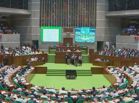 প্রধানমন্ত্রীর মালয়েশিয়া এবং চীন সফরের জন্য সংসদে ধন্যবাদ প্রস্তাব