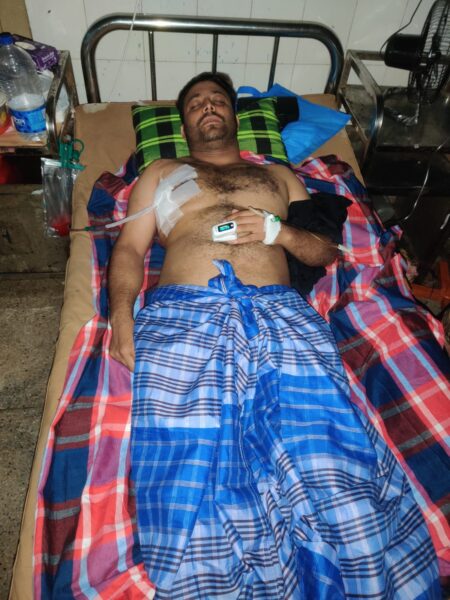সোনারগাঁওয়ে মাদক বিরোধী র্যালী করায় যুবককে কুপিয়ে ও পিটিয়ে জখম