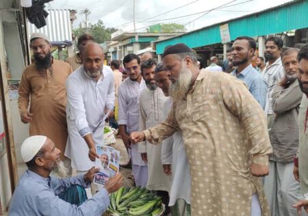 সোনারগাঁওয়ে গণসংযোগের মধ্য দিয়ে যুবদল নেতার চেয়ারম্যান প্রার্থী ঘোষণা