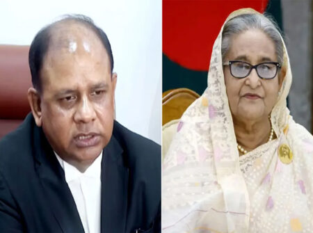 শেখ হাসিনার দেশে ফিরতে আইনি বাধা নেই: চিফ প্রসিকিউটর