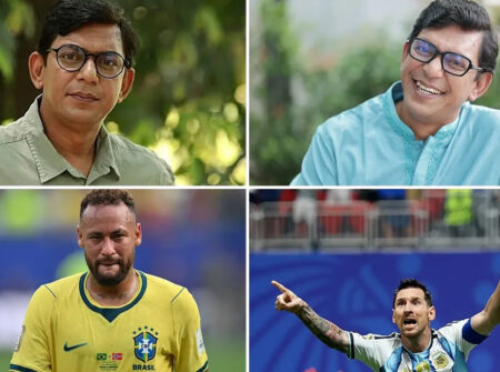 ব্রাজিলের বিদায়ে মর্মাহত চঞ্চল, মেসি ও আর্জেন্টিনার জন্য জানালেন শুভকামনা