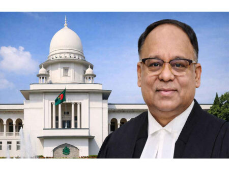 ‘বিচারকের আসন থেকে বিদায়, ন্যায়ের আদর্শ থেকে নয়’— বিচারপতি আশফাকুল