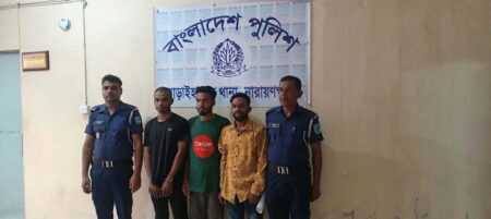 আড়াইহাজারে নারীকে ব্যবহার করে ‘হানি ট্র্যাপ’, অপহরণের পর মুক্তিপণ আদায়, গ্রেপ্তার ৩