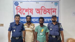 সোনারগাঁওয়ে হাতকড়াসহ পালিয়ে যাওয়া মাদক কারবারি ১০ ঘন্টার পর গ্রেপ্তার