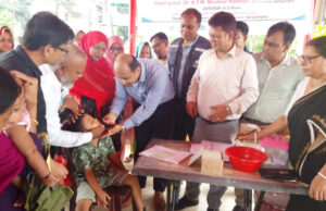 নারায়ণগঞ্জ সদরে শুরু ওরাল কলেরা ভ্যাকসিন ক্যাম্পেইন