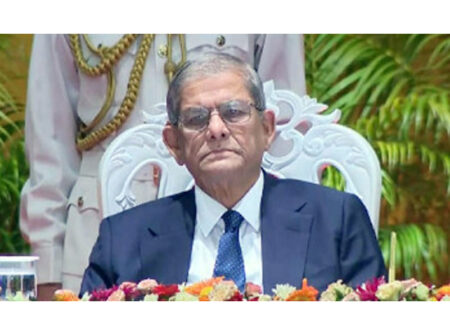 রাষ্ট্রপতি মির্জা ফখরুলকে ফিলিস্তিনের অভিনন্দন