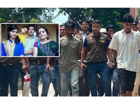 বাড়ির ছাদে ইয়াবা সেবনে বাধা দেওয়ায় স্কুলশিক্ষকসহ চারজনকে হত্যা