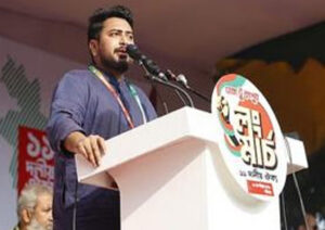 রংপুর লংমার্চের উদ্বোধনী সমাবেশে বিএনপি সরকারের বিরুদ্ধে নাহিদের অভিযোগ