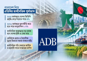 ধীরে ধীরে ঘুরে দাঁড়াচ্ছে অর্থনীতি, ২০২৭ অর্থবছরে প্রবৃদ্ধি ৪ শতাংশ: এডিবি