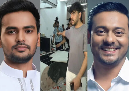 ‘চাঁদা না দেওয়ায় স্টুডিও ভাঙচুর’, সালমান মুক্তাদিরের পাশে এনসিপির দুই নেতা