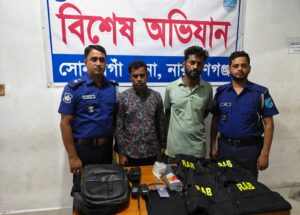 সোনারগাঁওয়ে দু’জন ভুয়া এসআরবি সদস্য গ্রেপ্তার