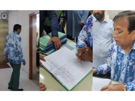 হঠাৎ ডিএসসিসির খিলগাঁও কার্যালয়ে প্রশাসক, অনুপস্থিতদের শোকজ