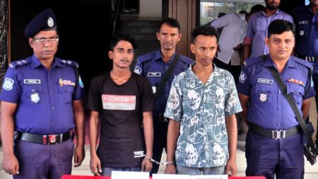নারায়ণগঞ্জে চেকপোস্টে বিদেশি পিস্তল ও হেরোইনসহ গ্রেপ্তার ২